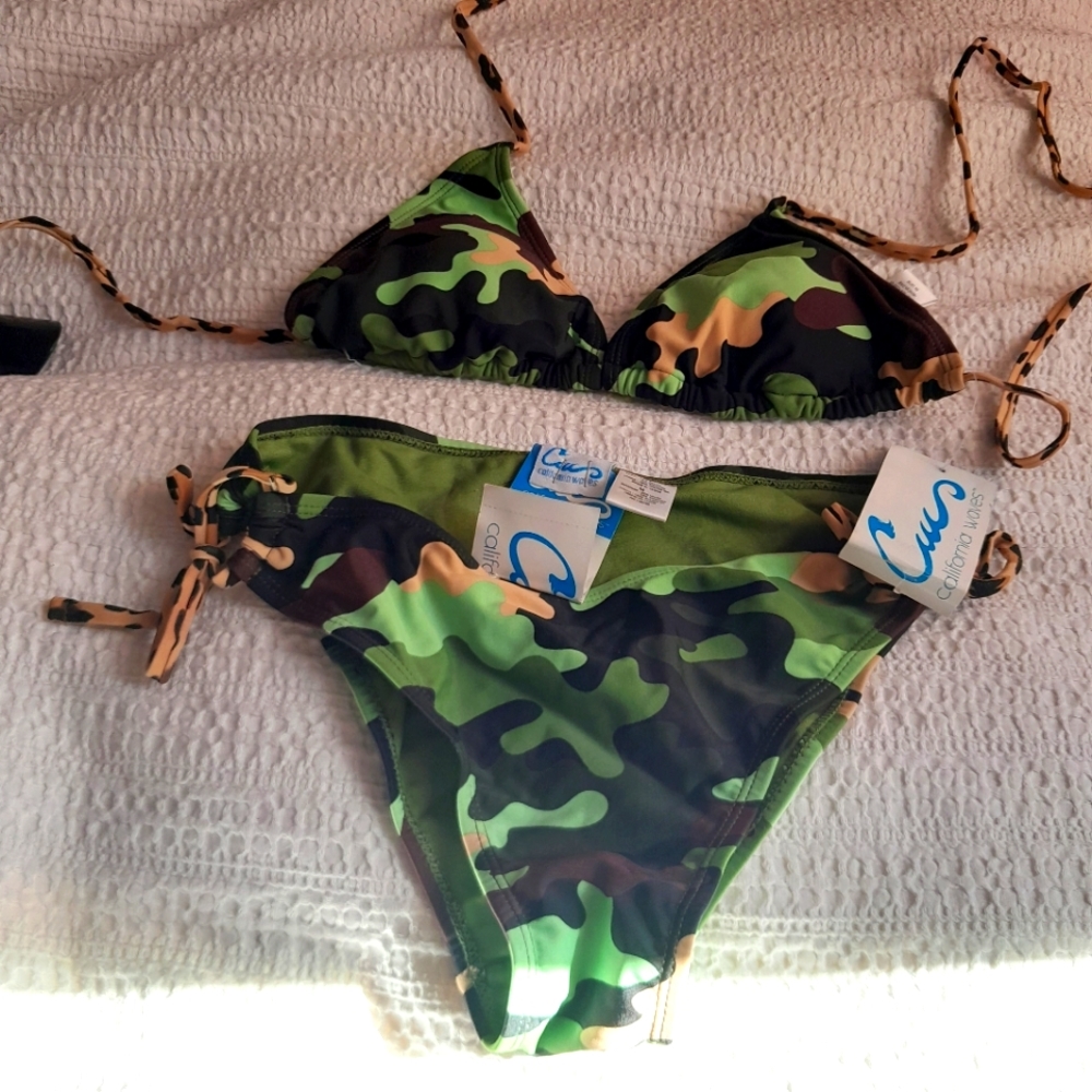 Camouflage bikini